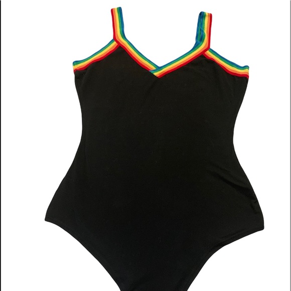⚡️3/$20 Rainbow bodysuit - Picture 3 of 3